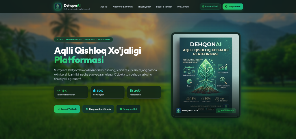 Dehqon AI Agrotexnika